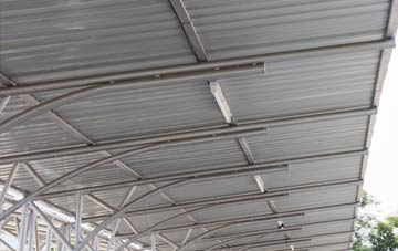 installing Tullibardine metal roofing